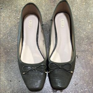 Cato Green Ballet Flats